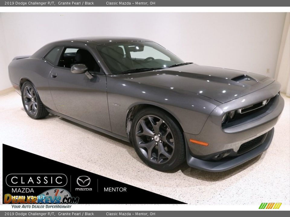 2019 Dodge Challenger R/T Granite Pearl / Black Photo #1