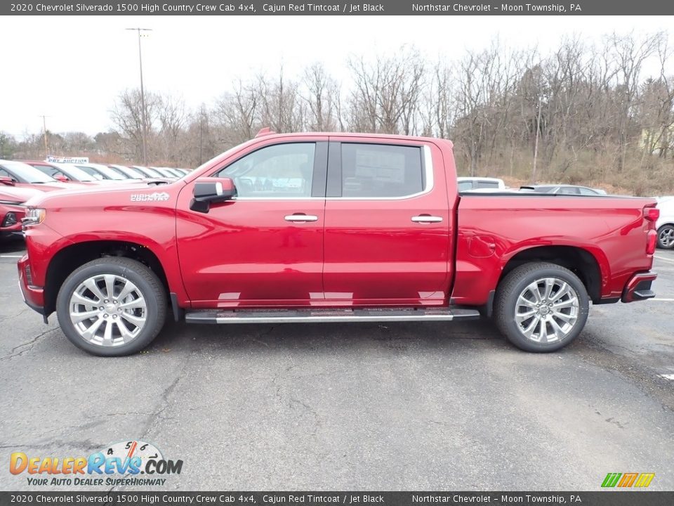 Cajun Red Tintcoat 2020 Chevrolet Silverado 1500 High Country Crew Cab 4x4 Photo #2