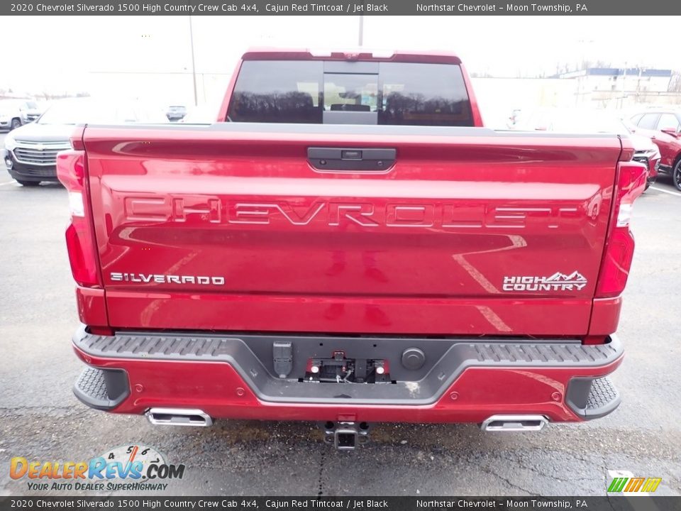 2020 Chevrolet Silverado 1500 High Country Crew Cab 4x4 Cajun Red Tintcoat / Jet Black Photo #4