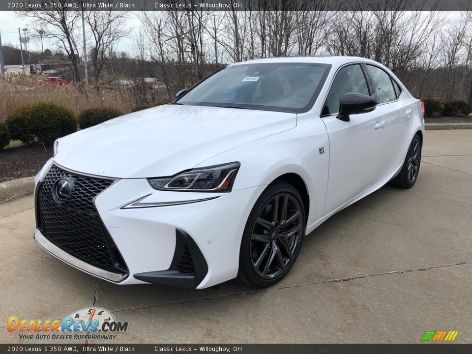 2020 Lexus IS 350 AWD Ultra White / Black Photo #1