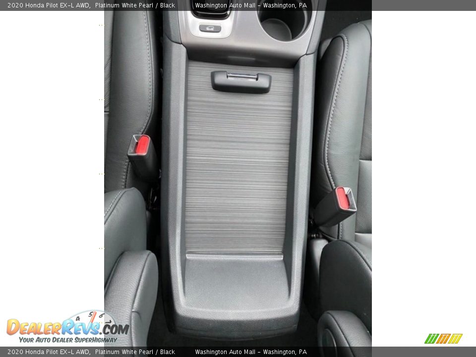2020 Honda Pilot EX-L AWD Platinum White Pearl / Black Photo #34