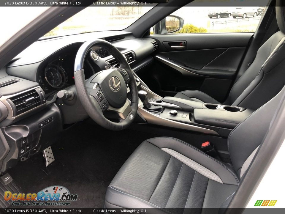 2020 Lexus IS 350 AWD Ultra White / Black Photo #2