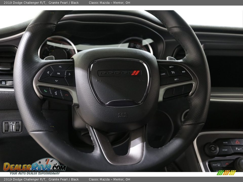 2019 Dodge Challenger R/T Granite Pearl / Black Photo #7