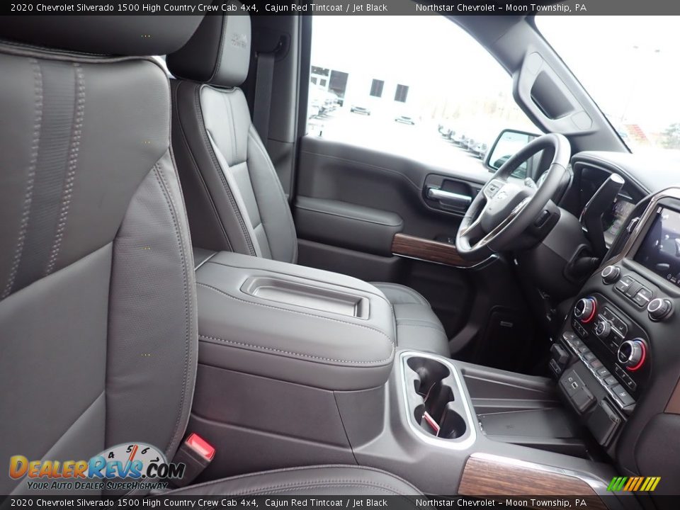 2020 Chevrolet Silverado 1500 High Country Crew Cab 4x4 Cajun Red Tintcoat / Jet Black Photo #10