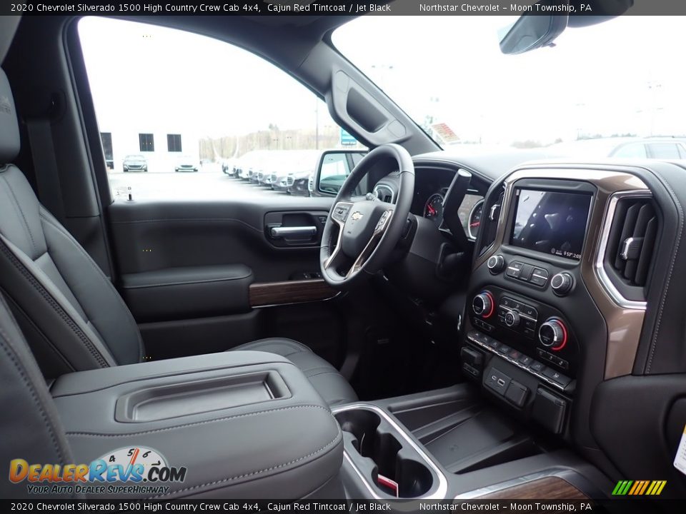 2020 Chevrolet Silverado 1500 High Country Crew Cab 4x4 Cajun Red Tintcoat / Jet Black Photo #11