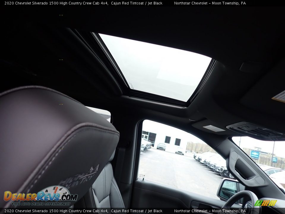 2020 Chevrolet Silverado 1500 High Country Crew Cab 4x4 Cajun Red Tintcoat / Jet Black Photo #12