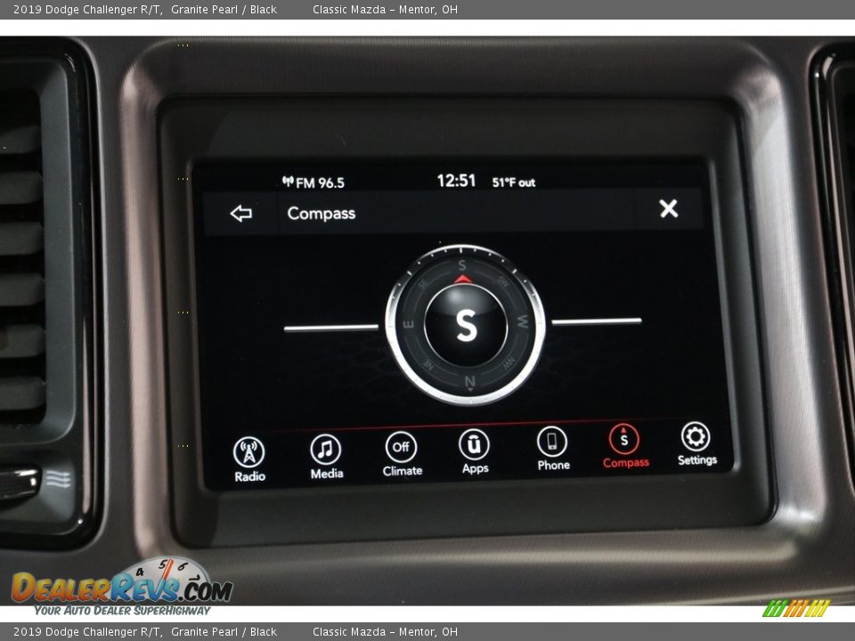 2019 Dodge Challenger R/T Granite Pearl / Black Photo #14