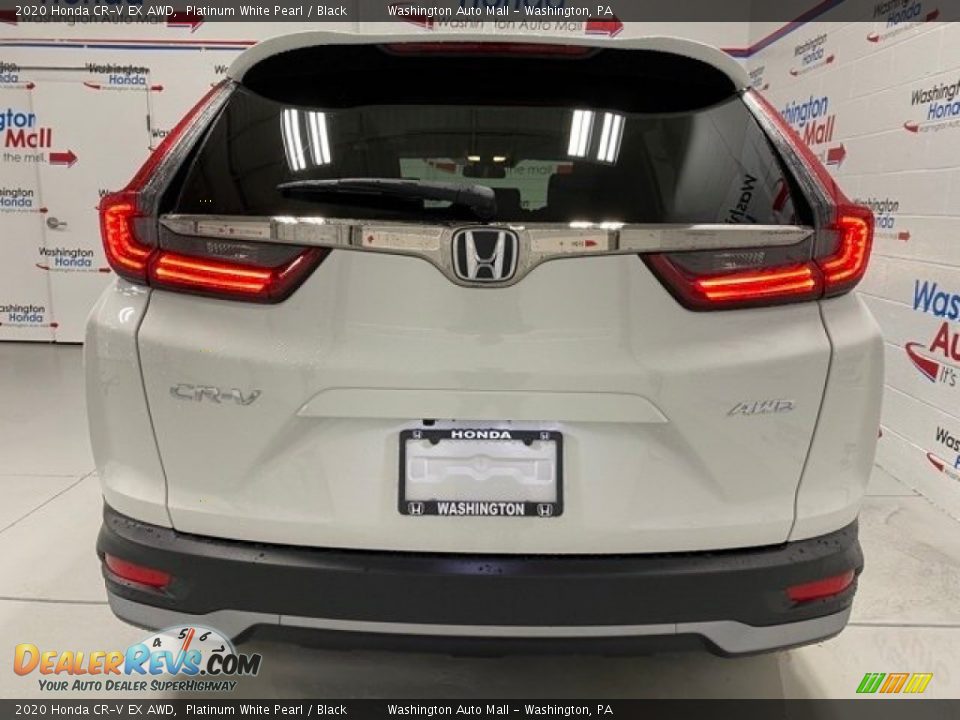2020 Honda CR-V EX AWD Platinum White Pearl / Black Photo #7