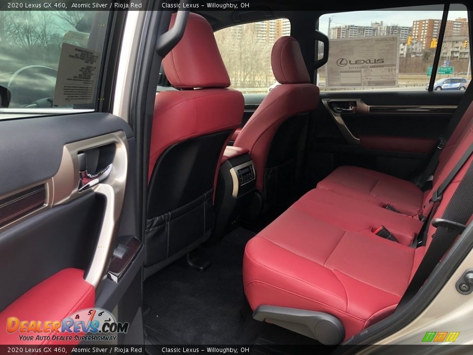 2020 Lexus GX 460 Atomic Silver / Rioja Red Photo #3