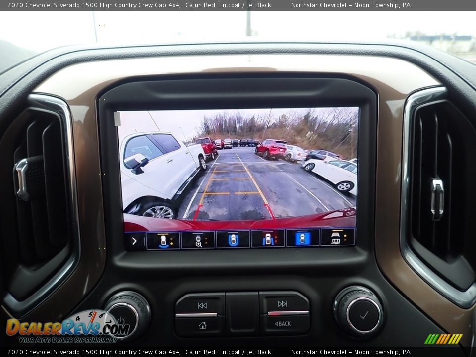 2020 Chevrolet Silverado 1500 High Country Crew Cab 4x4 Cajun Red Tintcoat / Jet Black Photo #19