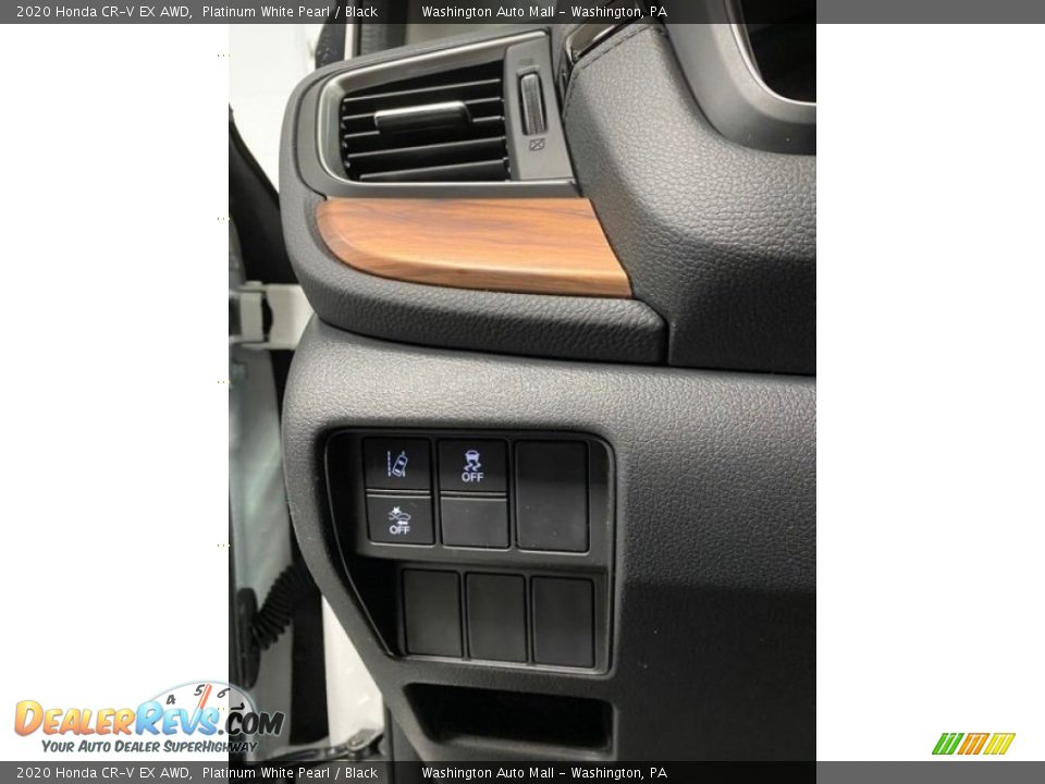 2020 Honda CR-V EX AWD Platinum White Pearl / Black Photo #12