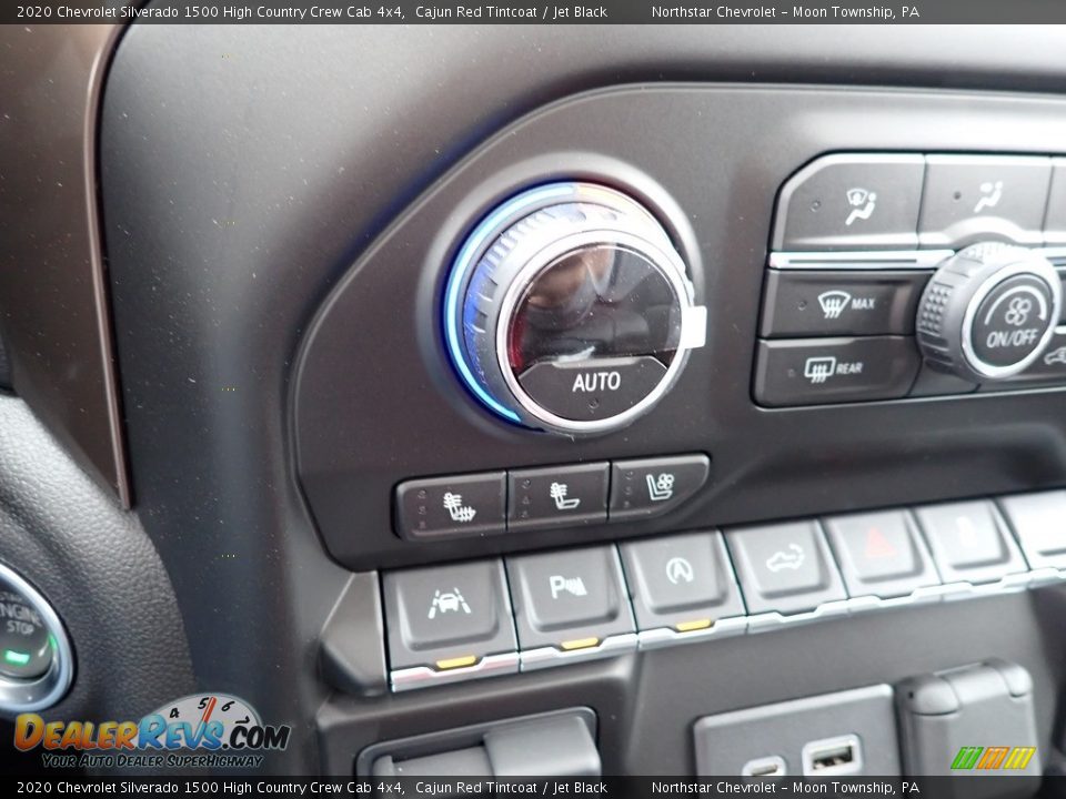 2020 Chevrolet Silverado 1500 High Country Crew Cab 4x4 Cajun Red Tintcoat / Jet Black Photo #20