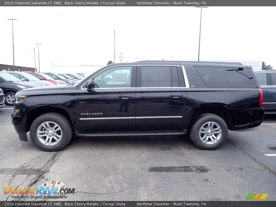 2020 Chevrolet Suburban LT 4WD Black Cherry Metallic / Cocoa/­Dune Photo #2