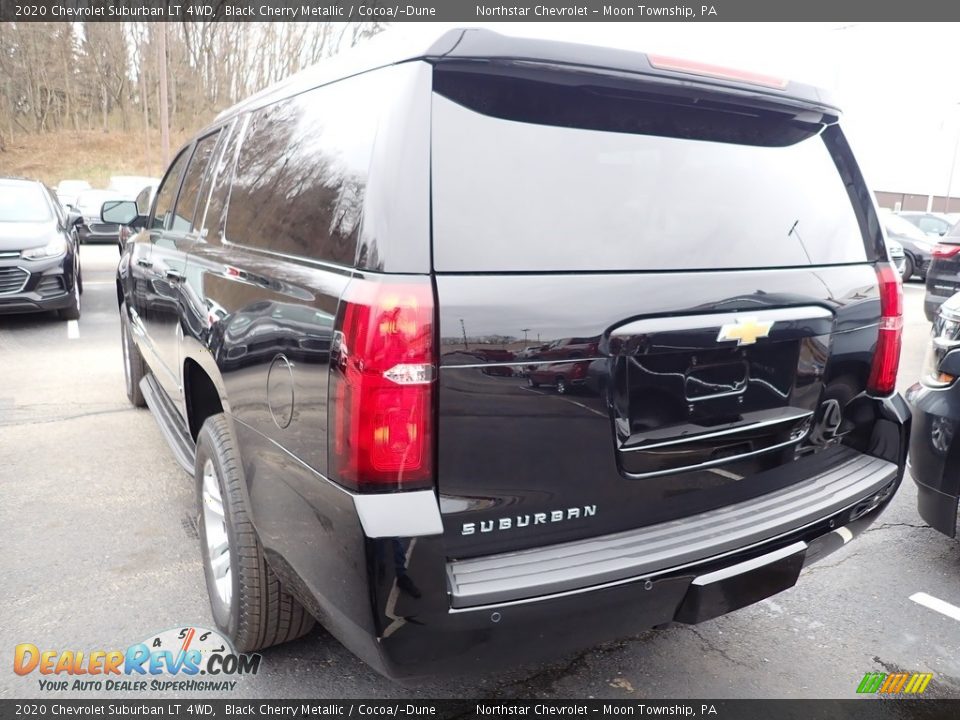 2020 Chevrolet Suburban LT 4WD Black Cherry Metallic / Cocoa/­Dune Photo #3
