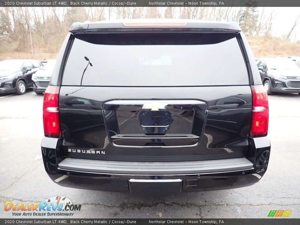 2020 Chevrolet Suburban LT 4WD Black Cherry Metallic / Cocoa/­Dune Photo #4