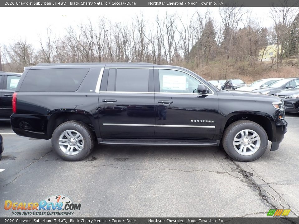 Black Cherry Metallic 2020 Chevrolet Suburban LT 4WD Photo #6
