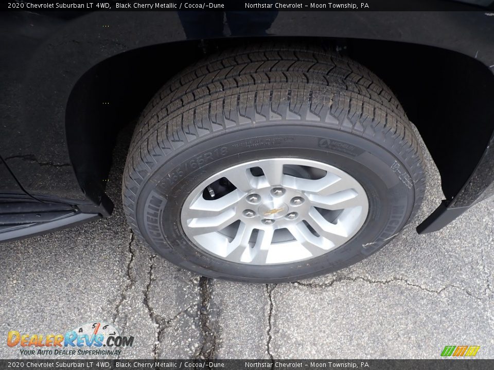 2020 Chevrolet Suburban LT 4WD Black Cherry Metallic / Cocoa/­Dune Photo #9