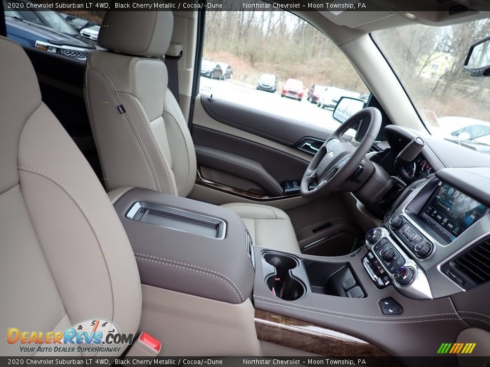 2020 Chevrolet Suburban LT 4WD Black Cherry Metallic / Cocoa/­Dune Photo #10