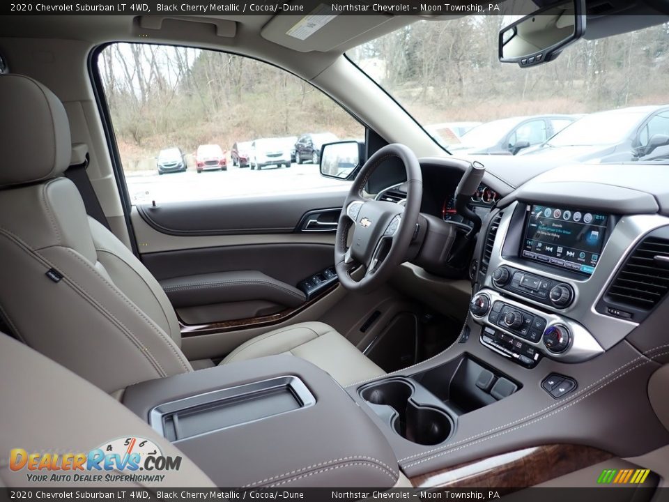 2020 Chevrolet Suburban LT 4WD Black Cherry Metallic / Cocoa/­Dune Photo #11