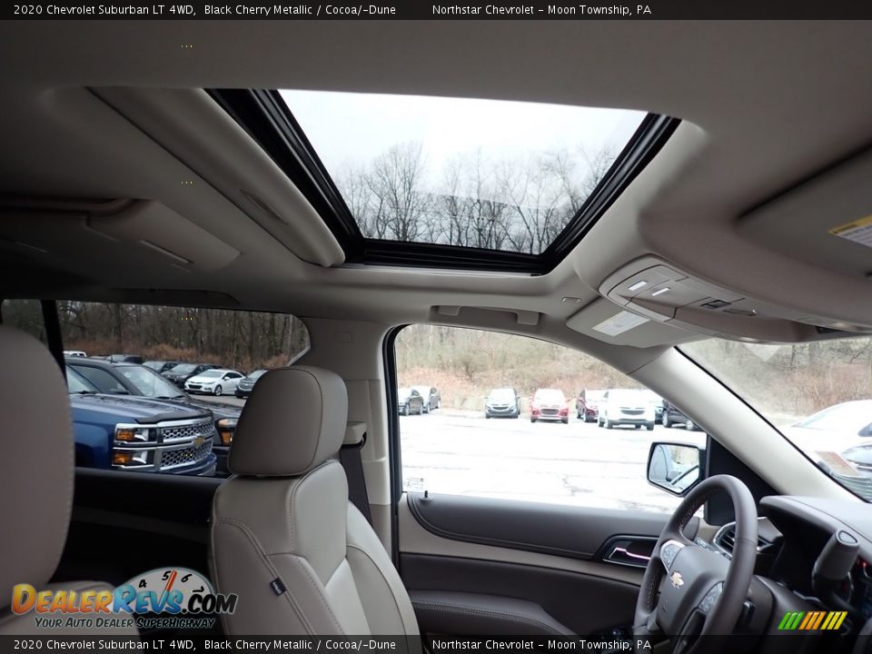 2020 Chevrolet Suburban LT 4WD Black Cherry Metallic / Cocoa/­Dune Photo #12
