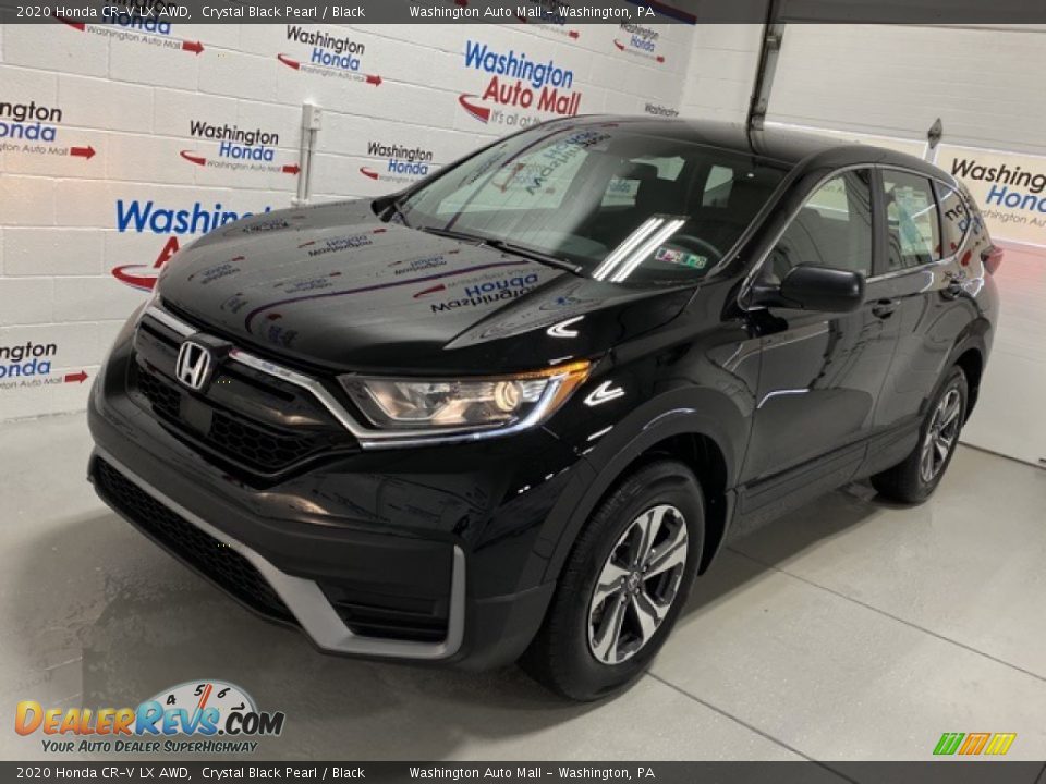 2020 Honda CR-V LX AWD Crystal Black Pearl / Black Photo #4