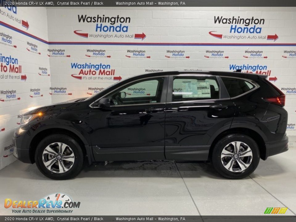 2020 Honda CR-V LX AWD Crystal Black Pearl / Black Photo #5