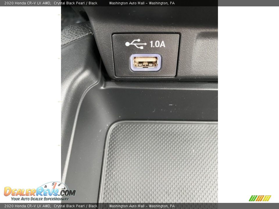 2020 Honda CR-V LX AWD Crystal Black Pearl / Black Photo #31
