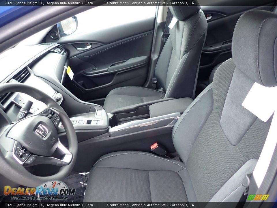 2020 Honda Insight EX Aegean Blue Metallic / Black Photo #8