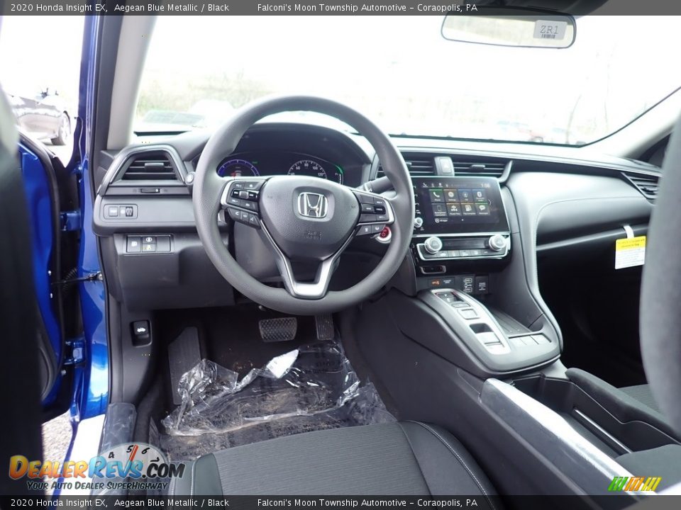 2020 Honda Insight EX Aegean Blue Metallic / Black Photo #10