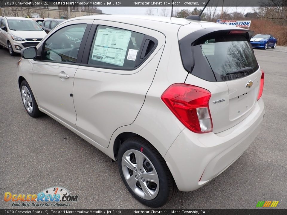 2020 Chevrolet Spark LS Toasted Marshmallow Metallic / Jet Black Photo #3