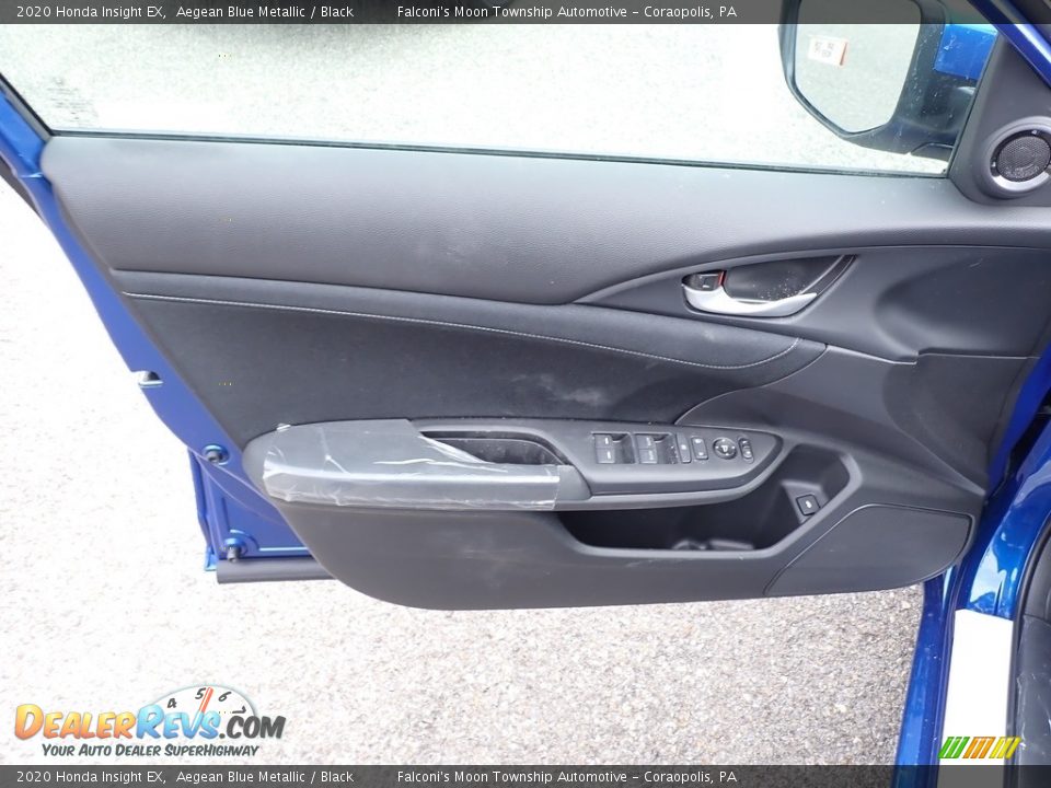 2020 Honda Insight EX Aegean Blue Metallic / Black Photo #11
