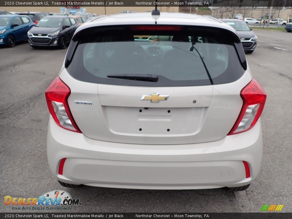 2020 Chevrolet Spark LS Toasted Marshmallow Metallic / Jet Black Photo #4