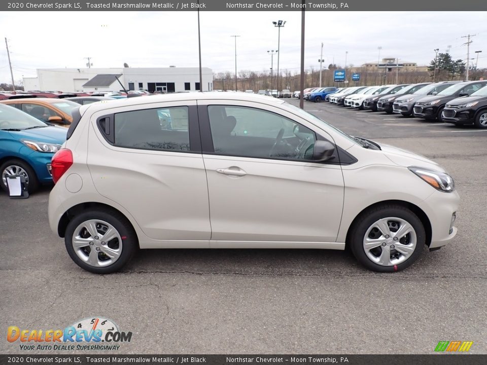 2020 Chevrolet Spark LS Toasted Marshmallow Metallic / Jet Black Photo #6