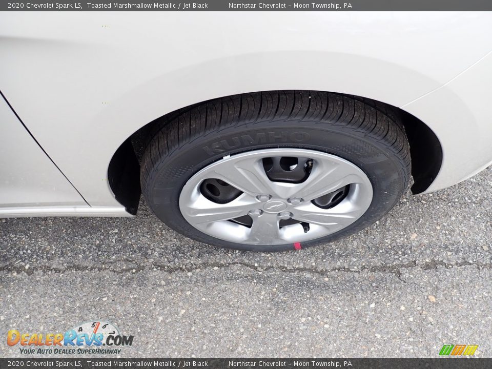 2020 Chevrolet Spark LS Toasted Marshmallow Metallic / Jet Black Photo #9