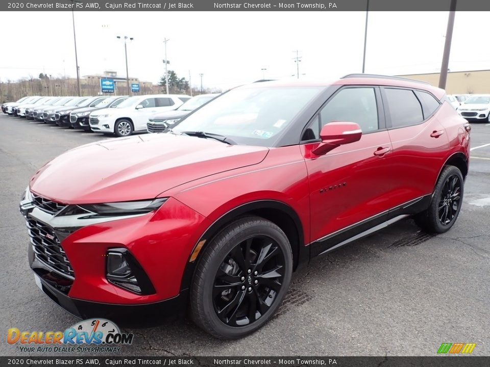 2020 Chevrolet Blazer RS AWD Cajun Red Tintcoat / Jet Black Photo #1