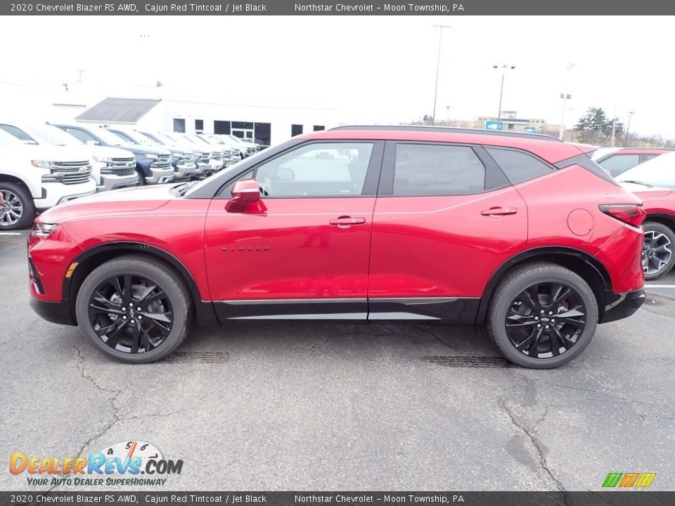 2020 Chevrolet Blazer RS AWD Cajun Red Tintcoat / Jet Black Photo #2