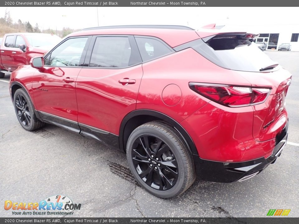 2020 Chevrolet Blazer RS AWD Cajun Red Tintcoat / Jet Black Photo #3