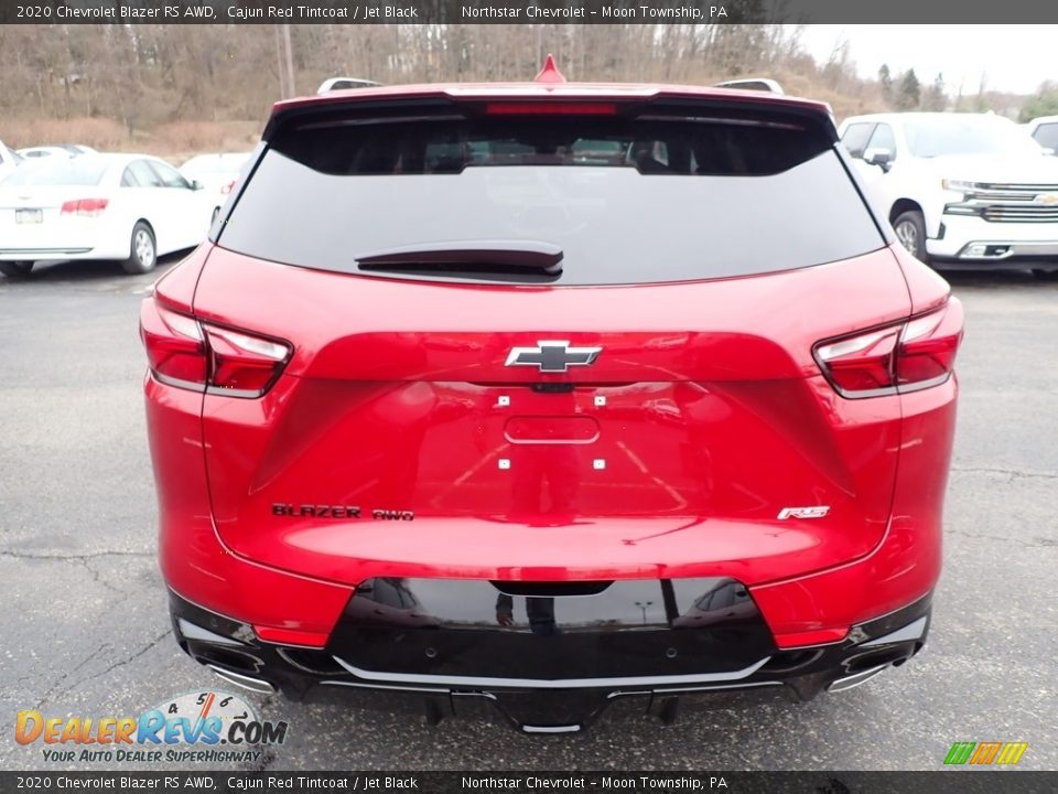 2020 Chevrolet Blazer RS AWD Cajun Red Tintcoat / Jet Black Photo #4