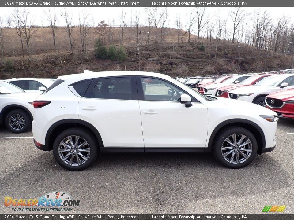 2020 Mazda CX-5 Grand Touring AWD Snowflake White Pearl / Parchment Photo #1