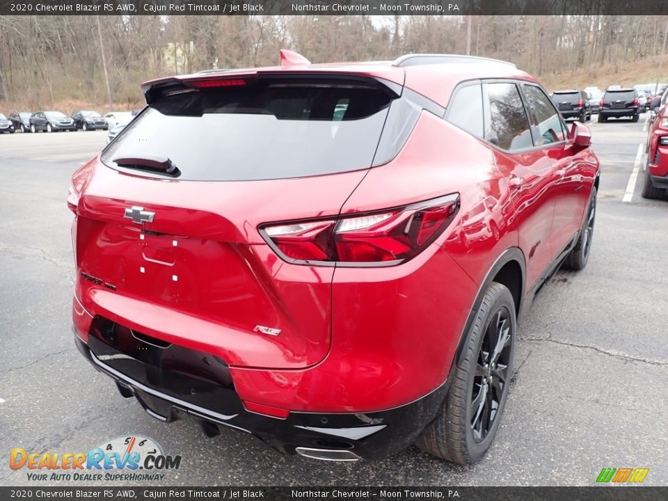 2020 Chevrolet Blazer RS AWD Cajun Red Tintcoat / Jet Black Photo #5