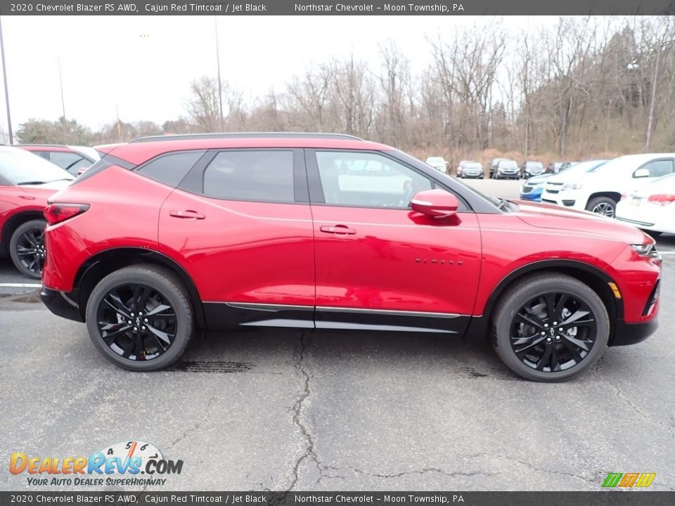 2020 Chevrolet Blazer RS AWD Cajun Red Tintcoat / Jet Black Photo #6