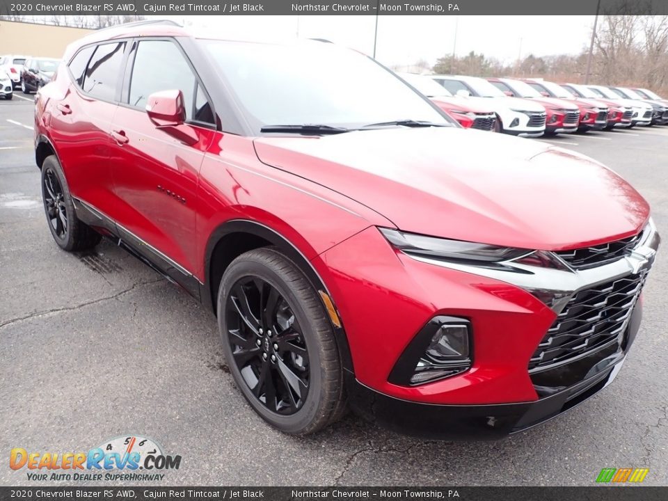 2020 Chevrolet Blazer RS AWD Cajun Red Tintcoat / Jet Black Photo #7