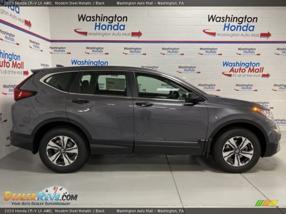 2020 Honda CR-V LX AWD Modern Steel Metallic / Black Photo #1