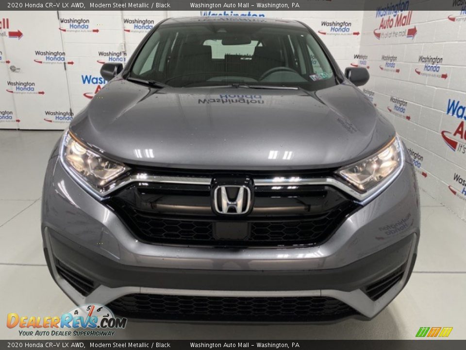 2020 Honda CR-V LX AWD Modern Steel Metallic / Black Photo #3
