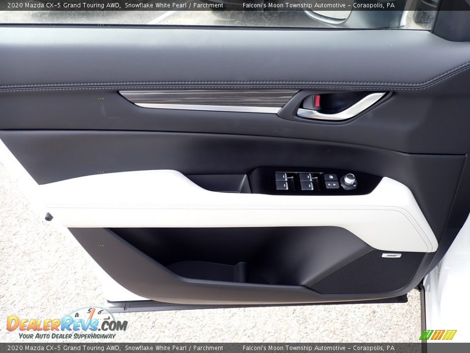 2020 Mazda CX-5 Grand Touring AWD Snowflake White Pearl / Parchment Photo #11