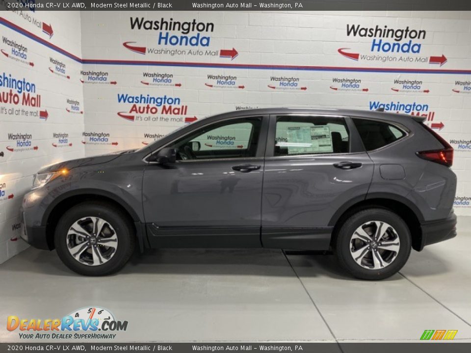 2020 Honda CR-V LX AWD Modern Steel Metallic / Black Photo #5