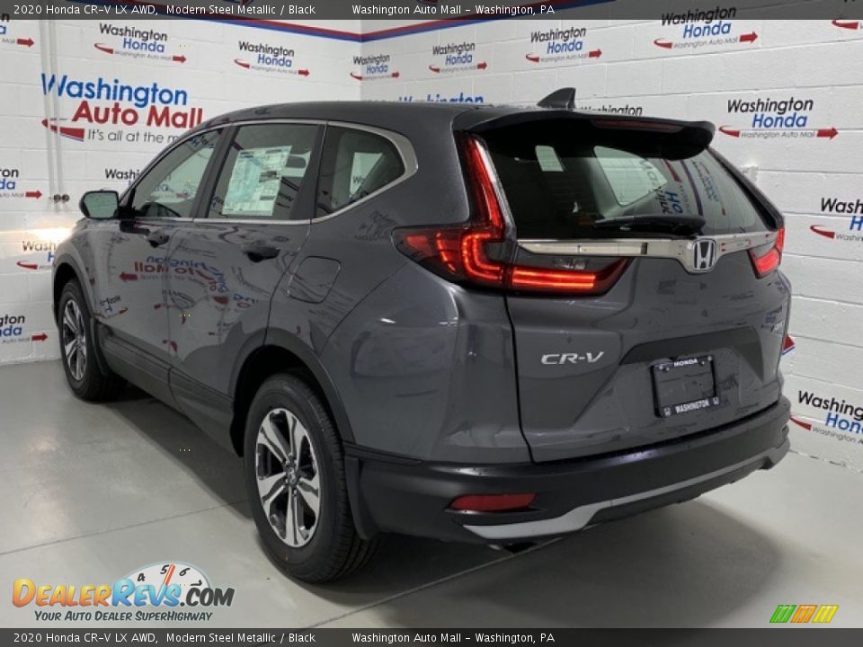 2020 Honda CR-V LX AWD Modern Steel Metallic / Black Photo #6
