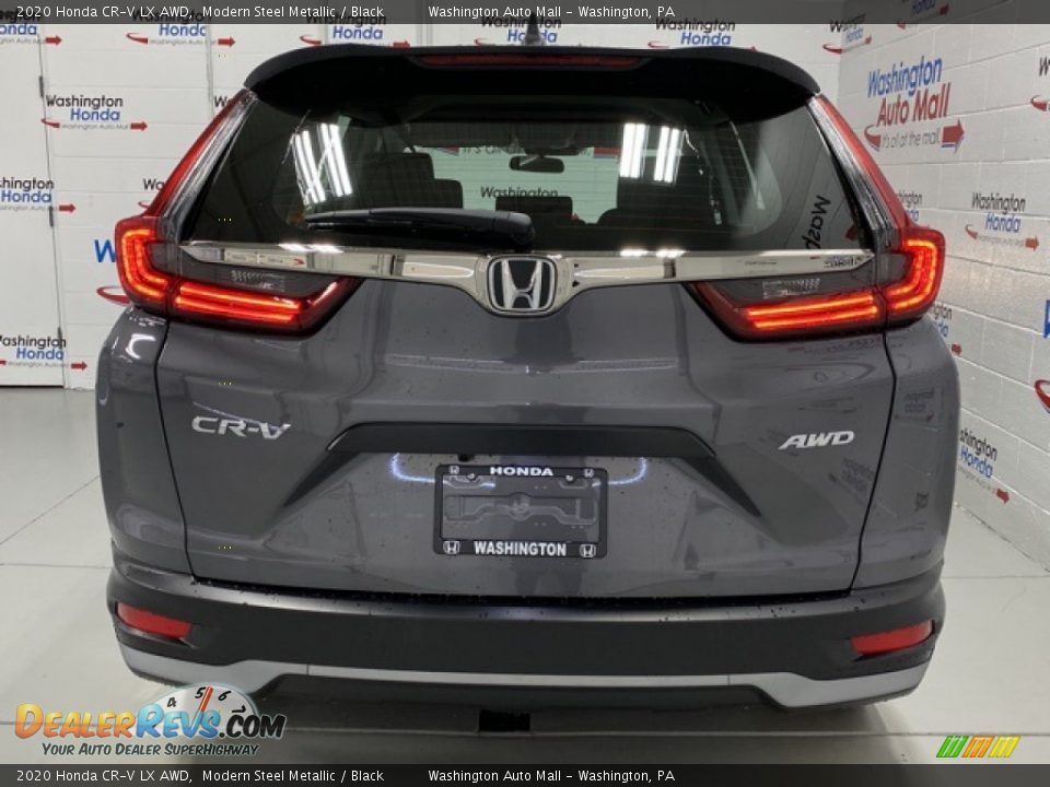 2020 Honda CR-V LX AWD Modern Steel Metallic / Black Photo #7