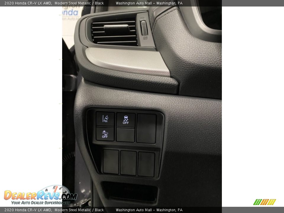 2020 Honda CR-V LX AWD Modern Steel Metallic / Black Photo #12