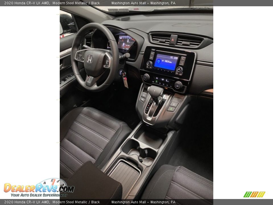 2020 Honda CR-V LX AWD Modern Steel Metallic / Black Photo #24